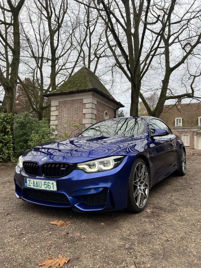 BMW M4 competition Cabrio 2019 San Marin Blue 41.000 km! Garantie!
