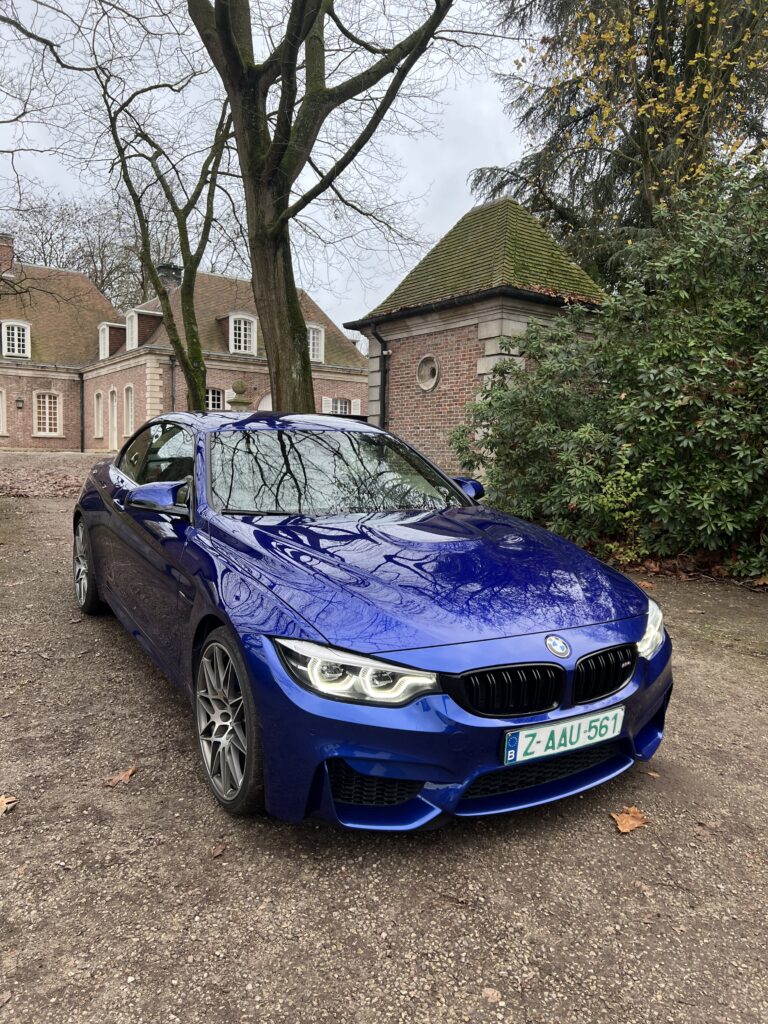 BMW M4 competition Cabrio 2019 San Marin Blue 41.000 km! Garantie!