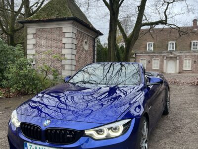 BMW M4 competition Cabrio 2019 San Marin Blue 41.000 km! Garantie!