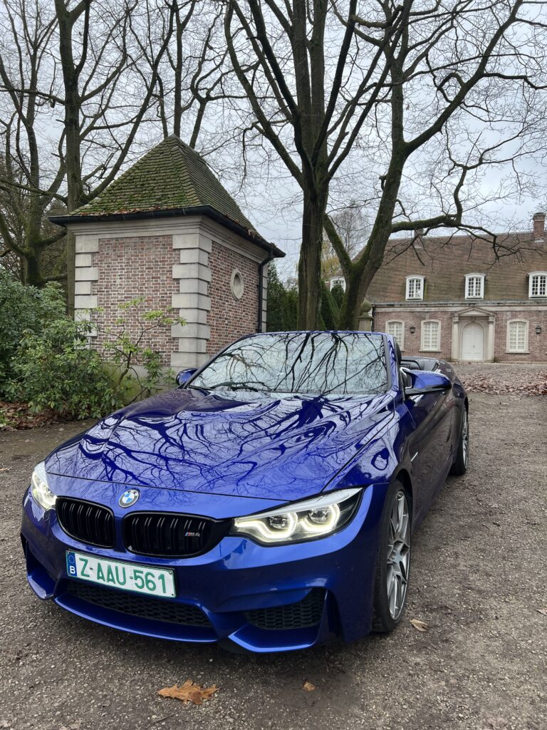 BMW M4 competition Cabrio 2019 San Marin Blue 41.000 km! Garantie!