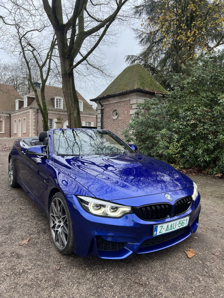 BMW M4 competition Cabrio 2019 San Marin Blue 41.000 km! Garantie!