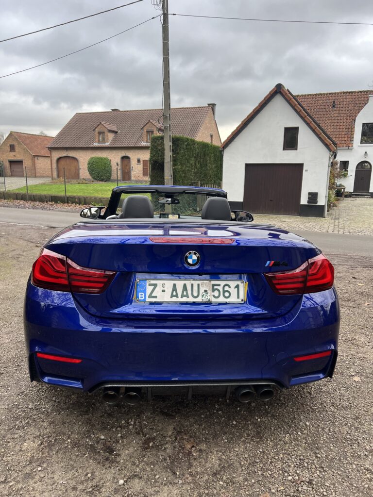 BMW M4 competition Cabrio 2019 San Marin Blue 41.000 km! Garantie!