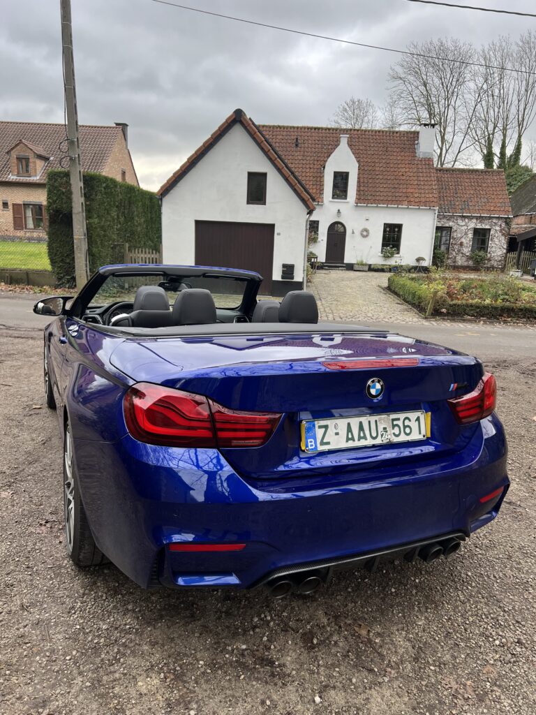 BMW M4 competition Cabrio 2019 San Marin Blue 41.000 km! Garantie!